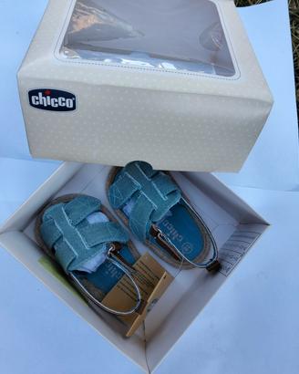 scarpine Sandalo Chicco tg 18 nuove