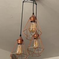Lampadario industrial sospeso