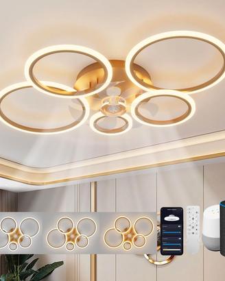 Plafoniera Ventilatore Smart ycwdcz - NUOVA