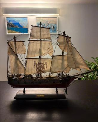 Modello navale in miniatura