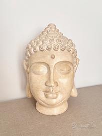 Statua testa Buddha