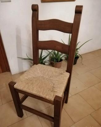 sedie rustiche 