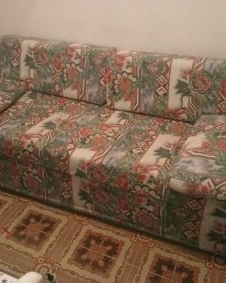 divano letto 3 posti stile anni  '80 '90  