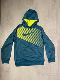 Felpa Nike Therma-FIT Ragazzo/a L-colore Blu/verde