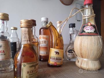 MINI BOTTIGLIE DI LIQUORE