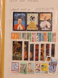 Album circa 50 francobilli vari