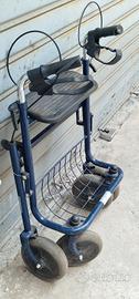 Deambulatore Rollator Dyone - Pieghevole con Sedut