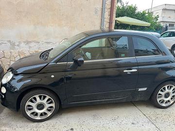 FIAT 500 1.2 Benzina Sport 2009 Incidentata