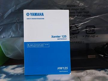 Libretto Uso e Manutenzione moto Yamaha Xenter 125