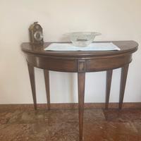 Tavolo consolle apribile legno anticato