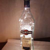 Lampada bottiglia Martini bianco