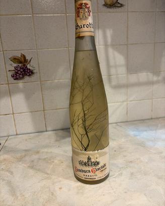 Bottiglia Vintage Sambuca Glaciale Garotti Anni 60