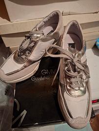 Sneakers GMV beige/argento