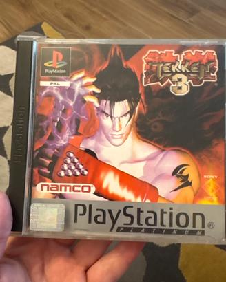 Tekken 3 Platinum PS1 PlayStation ITA completo