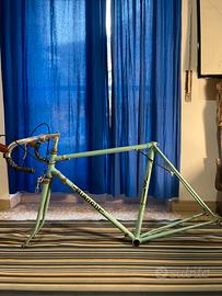 Telaio manubrio Bianchi campione del mondo 1973-7