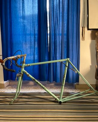 Telaio manubrio Bianchi campione del mondo 1973-7