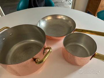 set penfole in rame Baldassarre Agnelli