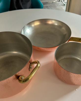 set penfole in rame Baldassarre Agnelli