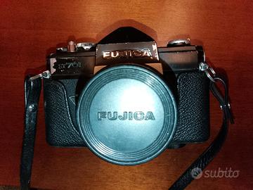 Macchina fotografica vintage Fujica ST701 + tele