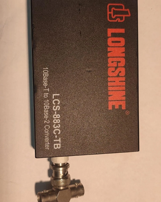 10Base-T to ETHERNET RJ-45 TO BNC CONVERTER