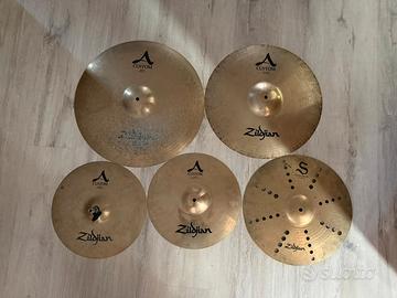 Zildjian A Custom 390 Cymbal Set Piatti 5pz A20579