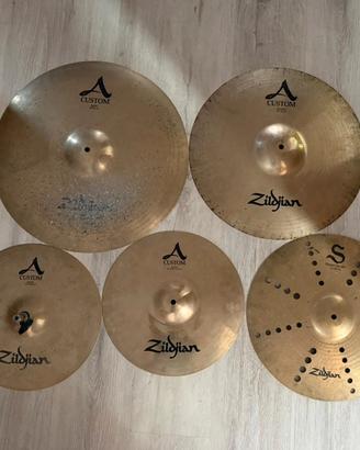 Zildjian A Custom 390 Cymbal Set Piatti 5pz A20579
