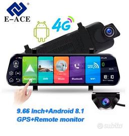 Dash cam specchietto 4g lte