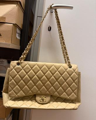 Borsa CC matelassé crema