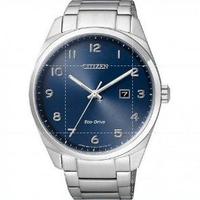 Citizen eco drive orologio uomo quadrante blu