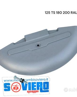 Protezione e bullone Plastica GRIGIA Ruota Vespa