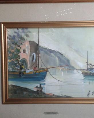 Quadro olio su tela