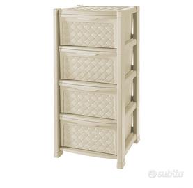  cassettiere in plastica 