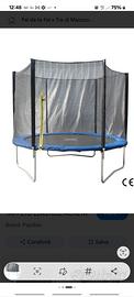 tappeto elastico per bimbi  e ragazzi