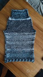 Top smanicato Twinset