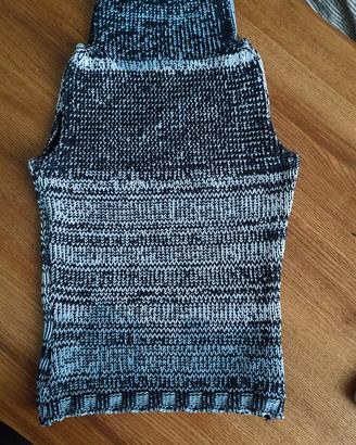 Top smanicato Twinset