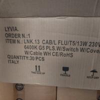 "LNK.13" 30 PZ plafoniere neon Arteleta / Lyvia