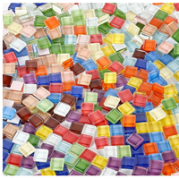 Mosaico in piastrelle piccole , vetro colorato cir