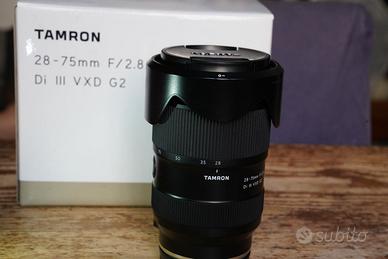 Tamron 28-75mm f2.8 Di III VXD G2 Full frame