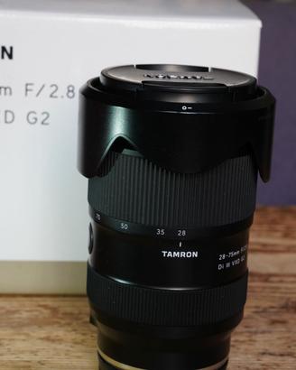 Tamron 28-75mm f2.8 Di III VXD G2 Full frame