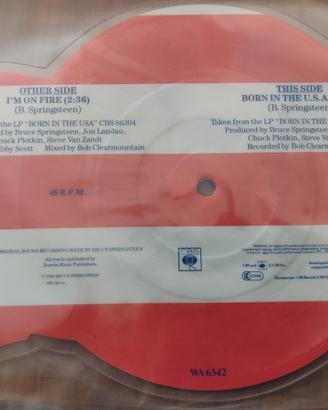 Vinile 45 giri Springsteen 