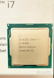 Processore Intel i7 9700k