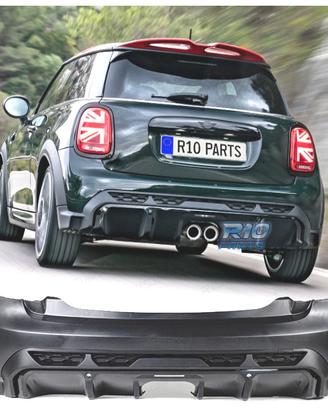 PARAURTI POSTERIORE MINI F56 F57 COUPE 14-20 LOOK 