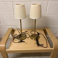 Coppia lampade Astrid - abat jour (da tavolo)