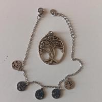 braccialetto più ciondolo 