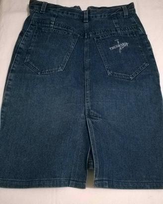 Trussardi Jeans gonna donna denim