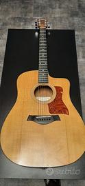 Chitarra acustica Taylor 110ce elettrificata.