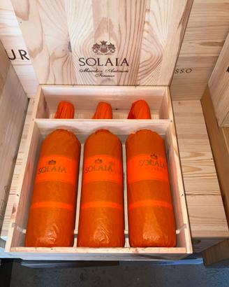 Solaia 2020 cassa 3 bottiglia