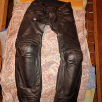Pantaloni moto in pelle + Stivali moto touring