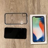 iPhone X + cover magnetica