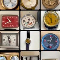 7 Orologi sveglia da tavolo e da polso